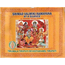 Srimad Valmiki Ramayana At a Glance (An Old Book)